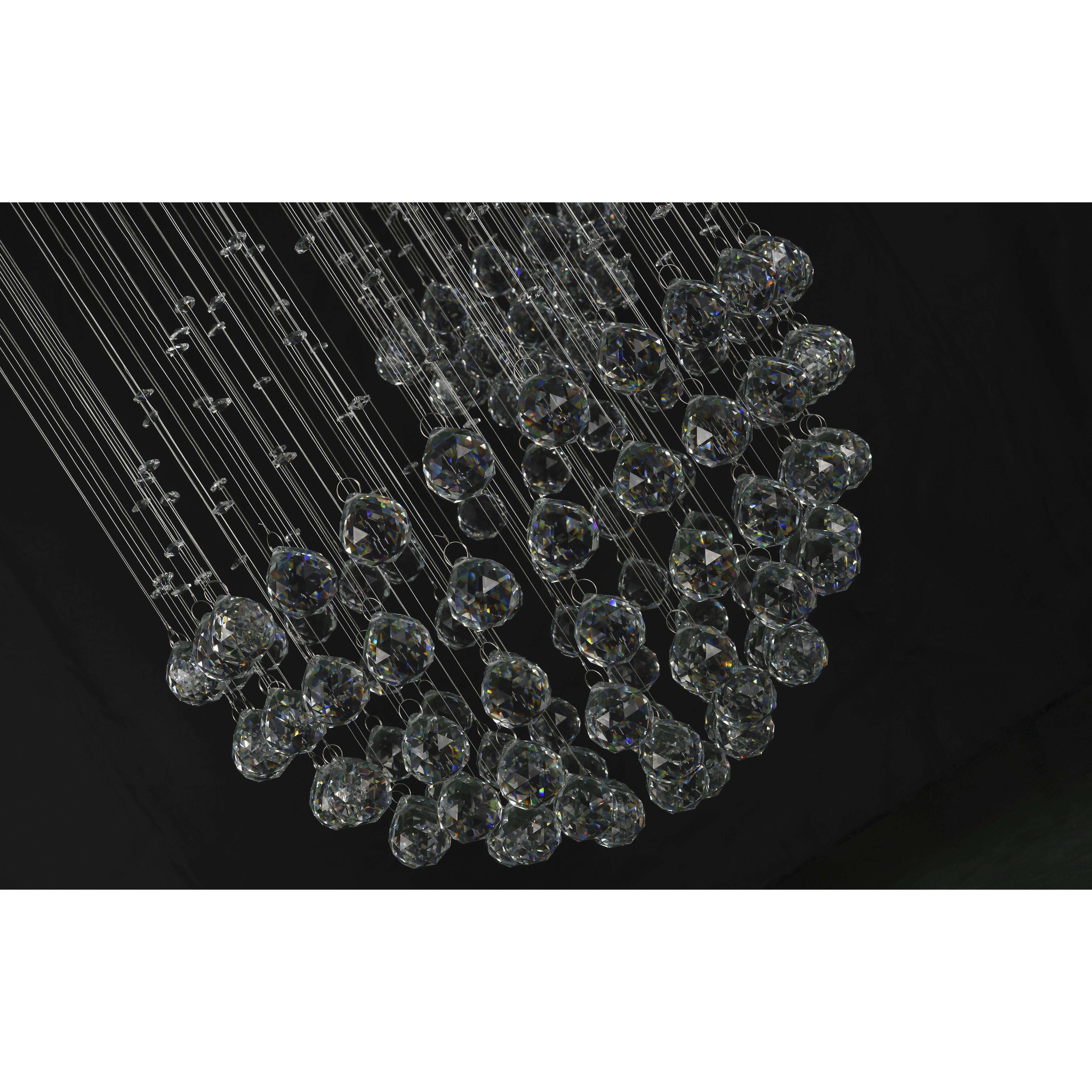 Canada 16 Light 39.3 inch Chrome Chandelier Ceiling Light